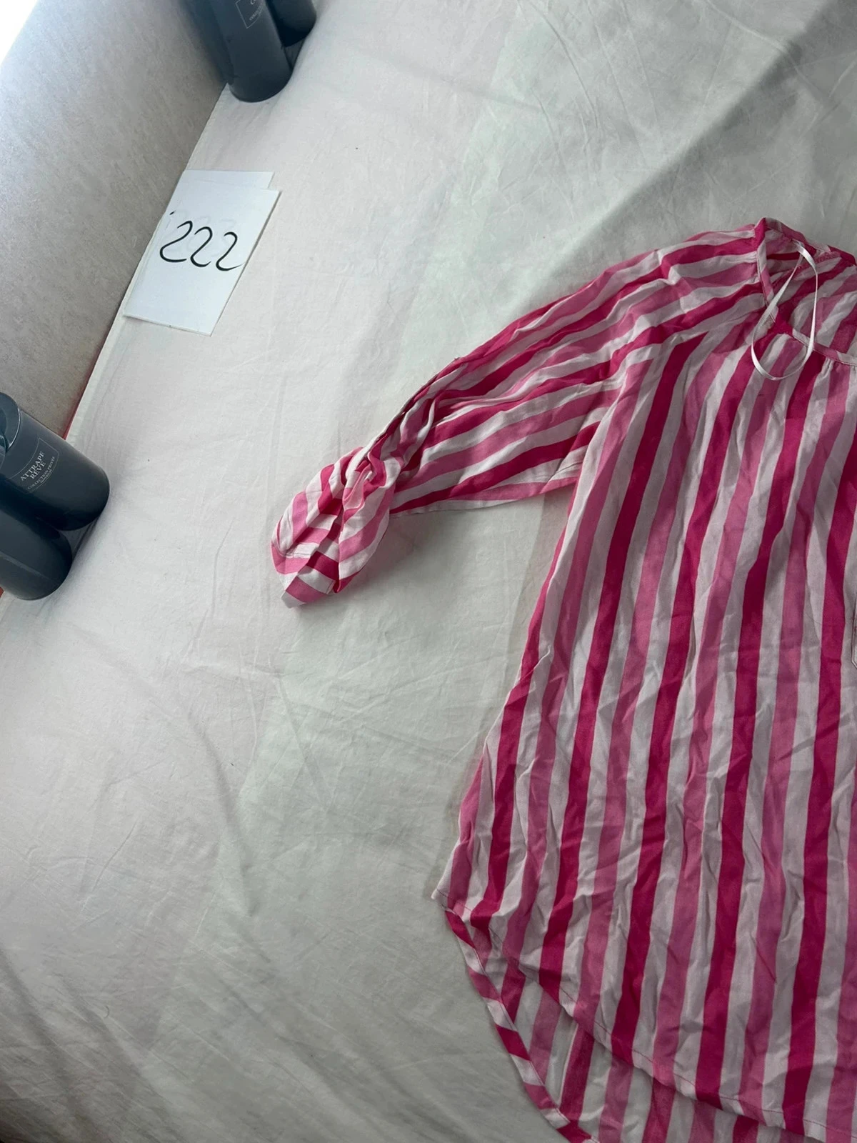 Zamba striped long sleeve blouse – photo 4